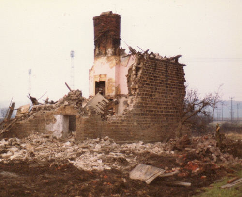 Colliery Weighmans Cottage demolished